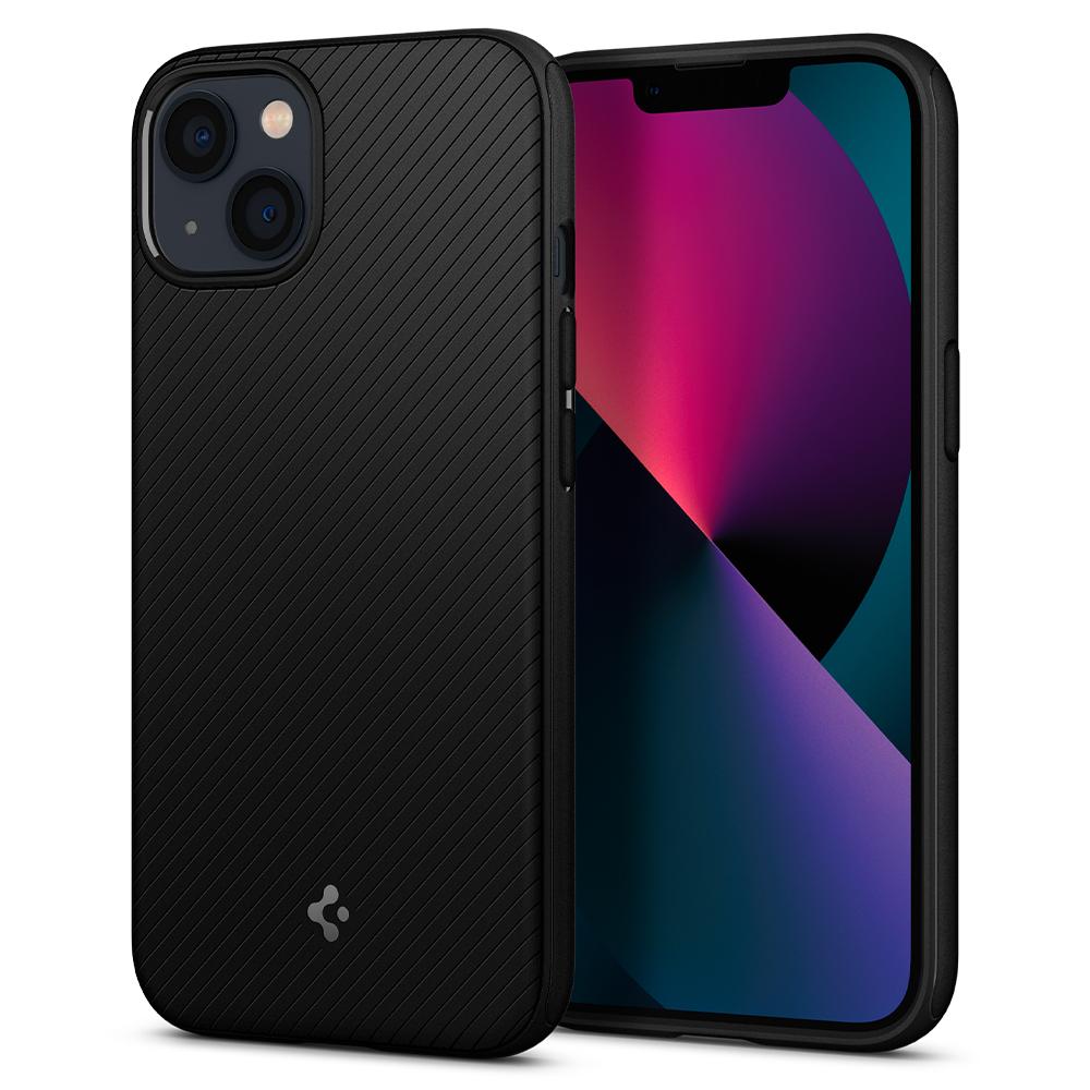 Kaitseümbris Mag Armor, Apple iPhone 13, MagSafe, must, Spigen