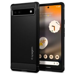 Kaitseümbris Rugged Armor, Google Pixel 6a, must, Spigen