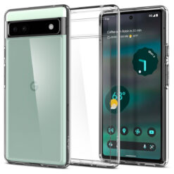 Kaitseümbris Ultra Hybrid, Google Pixel 6a, läbipaistev, Spigen