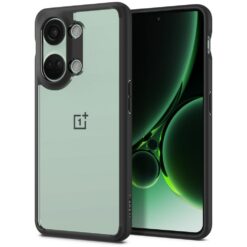 Kaitseümbris Ultra Hybrid, OnePlus Nord 3 5G, läbipaistev musta äärega, Spigen