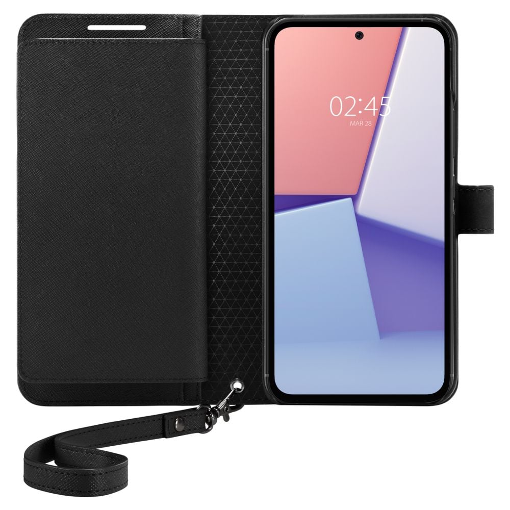 Kaitseümbris kaanega Wallet S Plus, Samsung Galaxy A54 5G, must, Spigen - Image 6