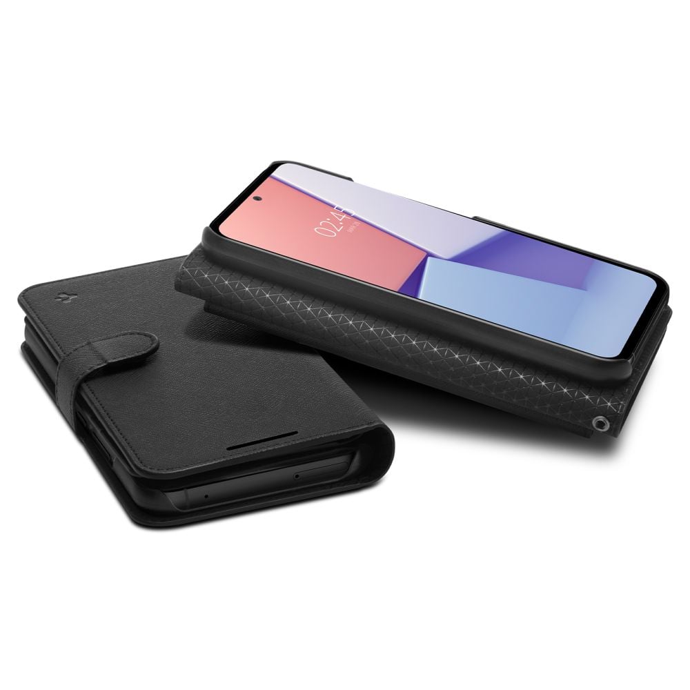 Kaitseümbris kaanega Wallet S Plus, Samsung Galaxy A54 5G, must, Spigen - Image 9