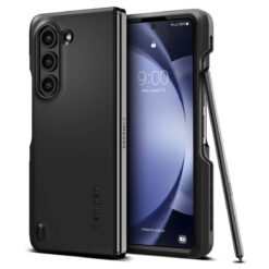 Kaitseümbris puutepliiatsi pesaga Thin Fit P (S Pen), Samsung Galaxy Z Fold5, must, Spigen