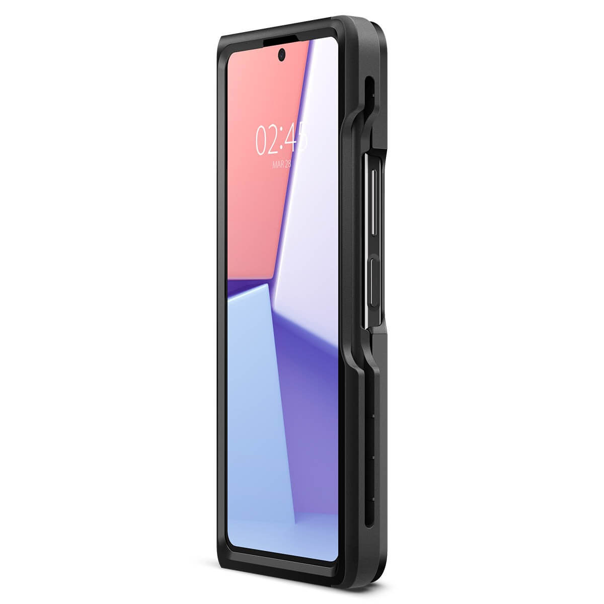 Kaitseümbris puutepliiatsi pesaga Thin Fit P (S Pen), Samsung Galaxy Z Fold5, must, Spigen - Image 10