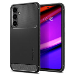 Kaitseümbris Rugged Armor, Samsung Galaxy S23 FE, must, Spigen