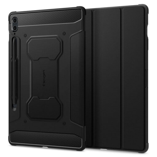 Kaitsekaaned Rugged Armor Pro, Samsung Galaxy Tab S9 FE+, must, Spigen - Image 2