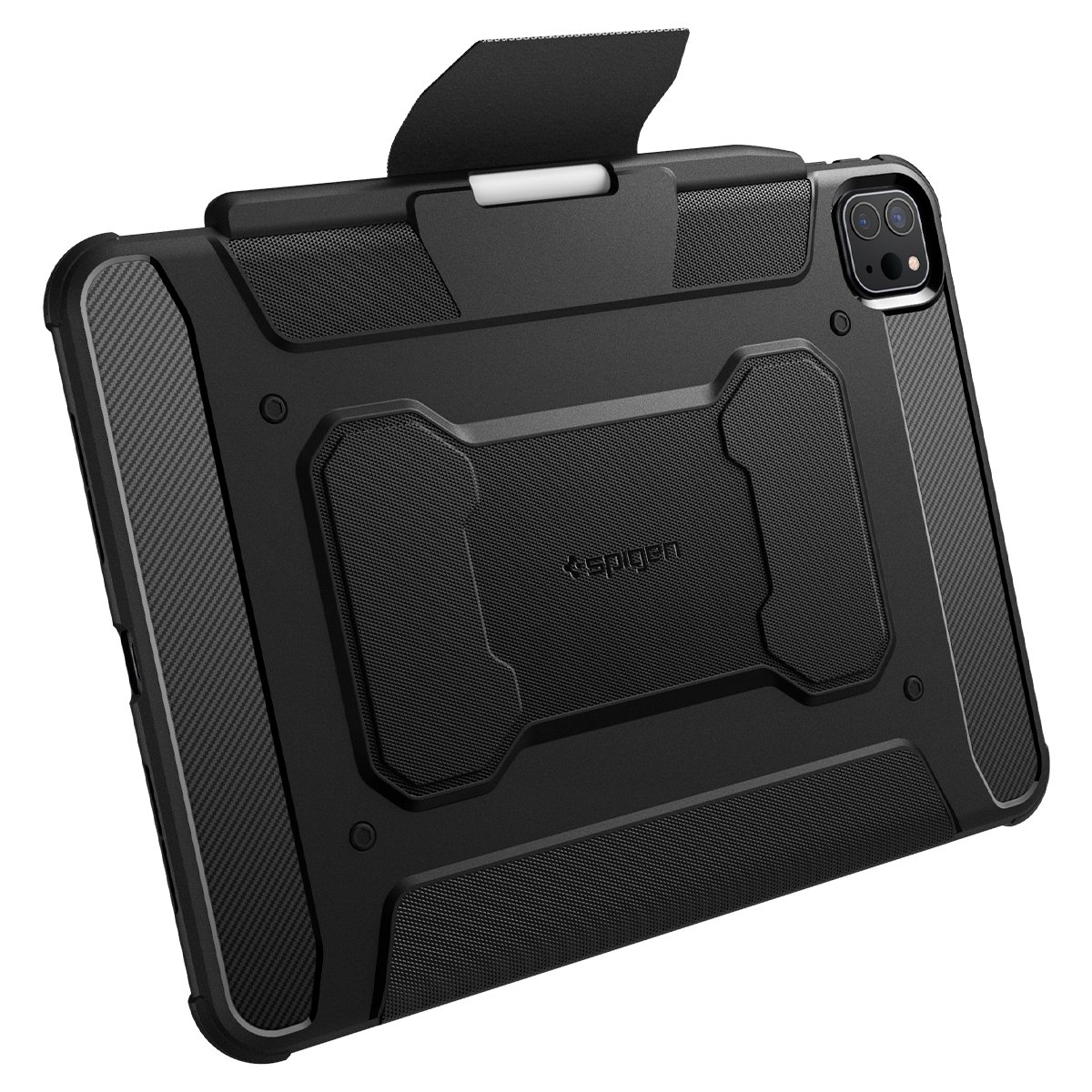 Kaitsekaaned Rugged Armor Pro, Apple iPad Pro 11" (2024), must, Spigen - Image 7