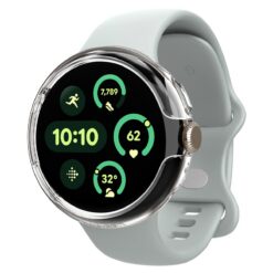 Kaitseümbris Thin Fit, Google Pixel Watch 3 (41mm) / Watch 2 / Watch, läbipaistev, õhuke, Spigen
