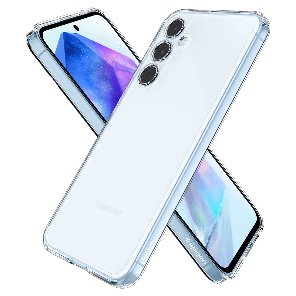Kaitseümbris Ultra Hybrid, Samsung Galaxy A55 5G, läbipaistev, Spigen - Image 7