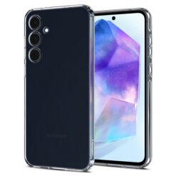 Kaitseümbris Liquid Crystal, Samsung Galaxy A55 5G, läbipaistev, Spigen