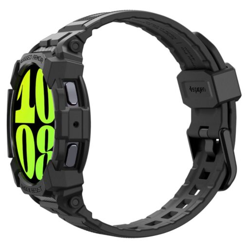 Kaitseümbris kellarihmaga Rugged Armor Pro, Samsung Galaxy Watch7 44mm, must, Spigen - Image 6