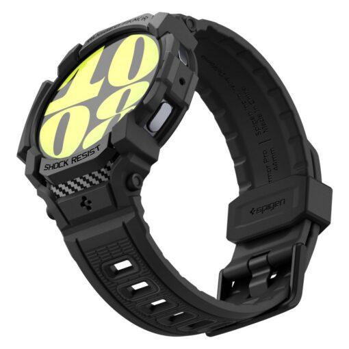 Kaitseümbris kellarihmaga Rugged Armor Pro, Samsung Galaxy Watch7 44mm, must, Spigen - Image 7