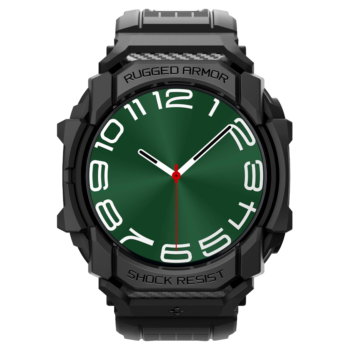 Kaitseümbris kellarihmaga Rugged Armor Pro, Samsung Galaxy Watch Ultra, must, Spigen - Image 2