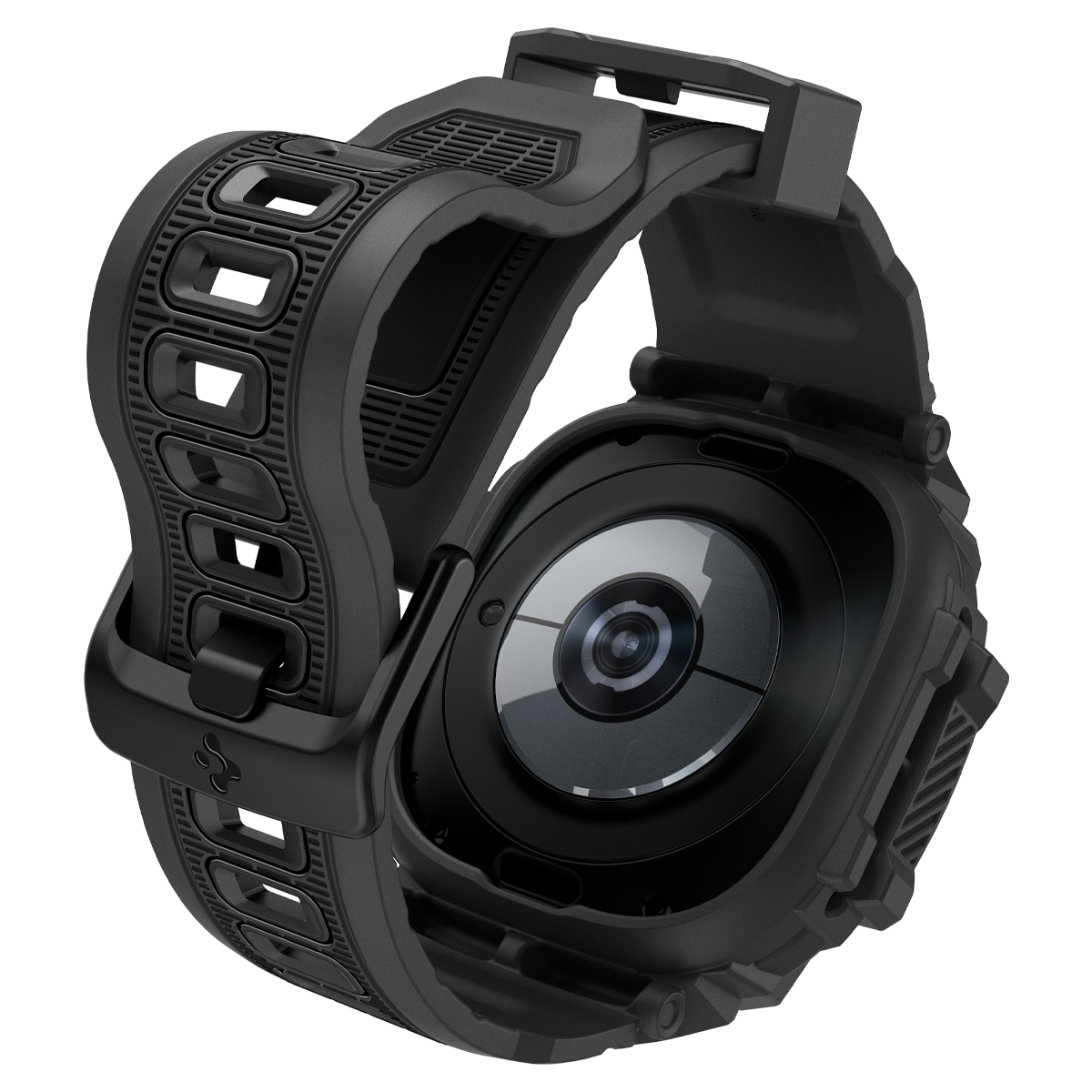 Kaitseümbris kellarihmaga Rugged Armor Pro, Samsung Galaxy Watch Ultra, must, Spigen - Image 3