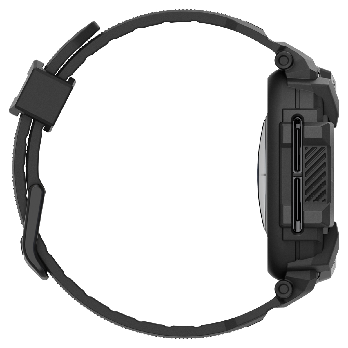 Kaitseümbris kellarihmaga Rugged Armor Pro, Samsung Galaxy Watch Ultra, must, Spigen - Image 6