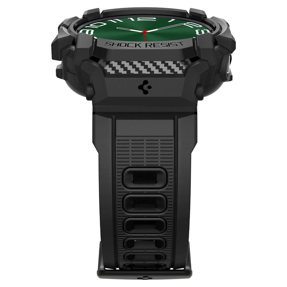 Kaitseümbris kellarihmaga Rugged Armor Pro, Samsung Galaxy Watch Ultra, must, Spigen - Image 7