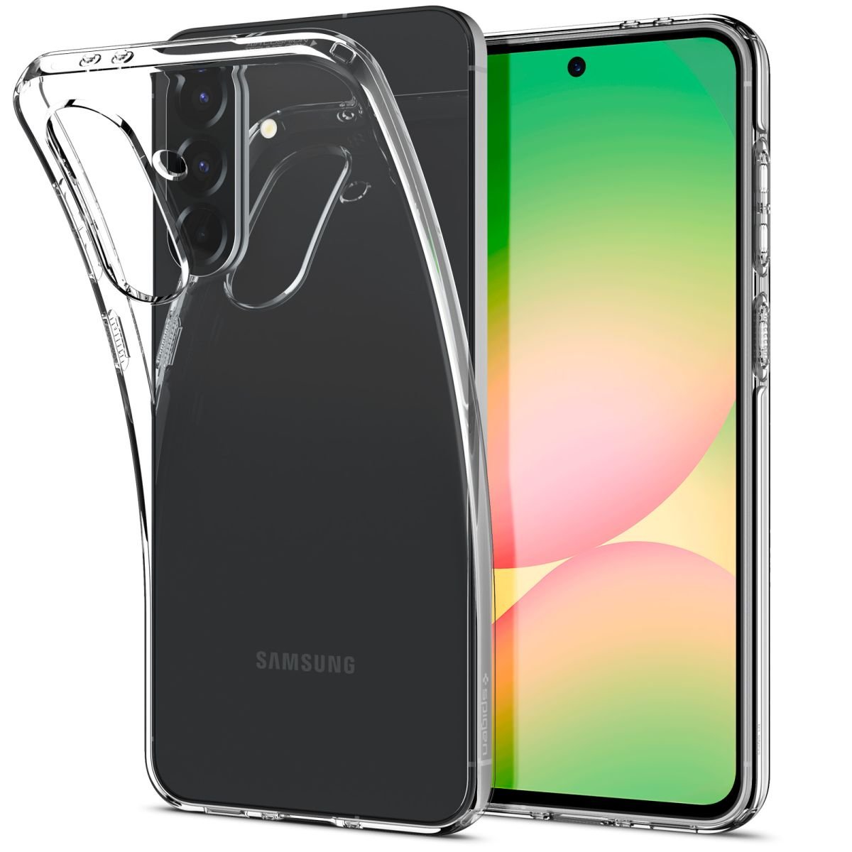 Kaitseümbris Liquid Crystal, Samsung Galaxy A56 5G, läbipaistev, Spigen