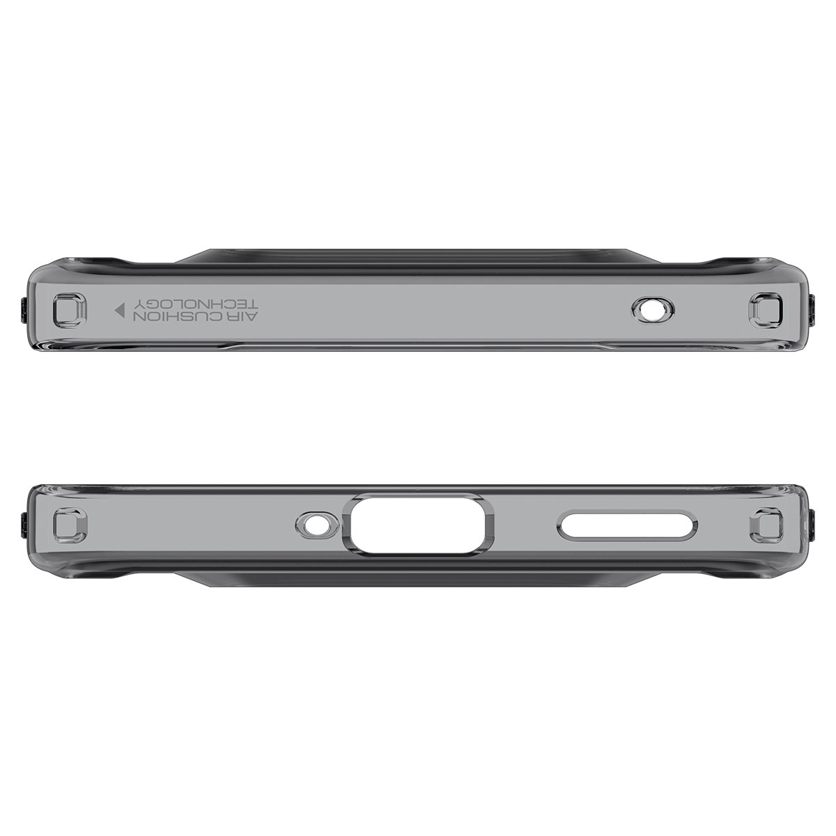 Kaitseümbris Ultra Hybrid, Nothing Phone (3a), läbipaistev tumehalli äärega, Spigen - Image 5