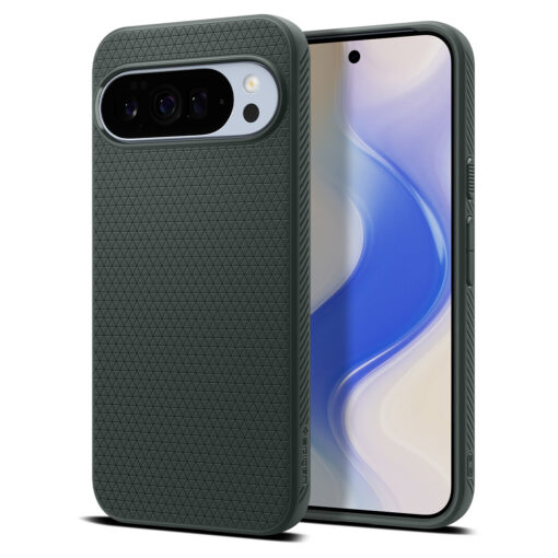 Kaitseümbris Liquid Air (MagFit), Google Pixel 10 Pro XL, tumeroheline, Qi2/MagSafe ühilduv, Spigen - Image 8