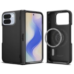 Kaitseümbris Slim Armor Pro (MagFit), Google Pixel 10 Pro Fold, must, Qi2/MagSafe toega, Spigen