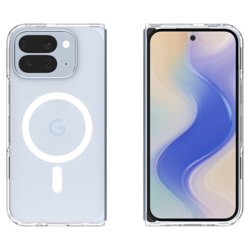 Kaitseümbris Ultra Hybrid Pro (MagFit), Google Pixel 10 Pro Fold, läbipaistev, Qi2/MagSafe toega, Spigen - Image 4
