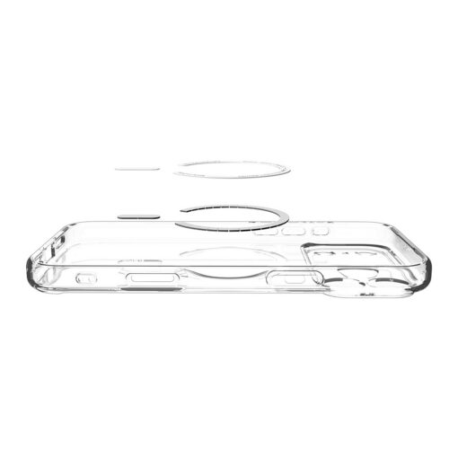 Kaitseümbris Ultra Hybrid (MagFit), Apple iPhone 17 Pro Max, läbipaistev kuldse MagSafe ringiga, Spigen - Image 7