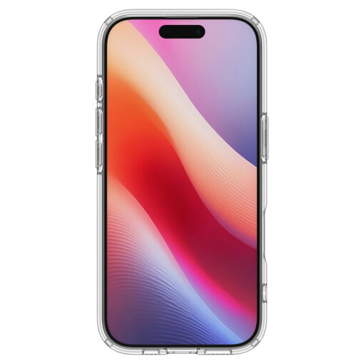 Kaitseümbris Ultra Hybrid (MagFit), Apple iPhone 17, läbipaistev tumehalli MagSafe ringiga, Spigen - Image 3