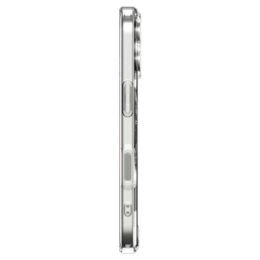 Kaitseümbris Ultra Hybrid (MagFit), Apple iPhone 17, läbipaistev tumehalli MagSafe ringiga, Spigen - Image 4