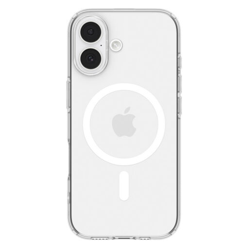Kaitseümbris Liquid Crystal (MagFit), Apple iPhone 17, läbipaistev valge MagSafe ringiga, Spigen - Image 2