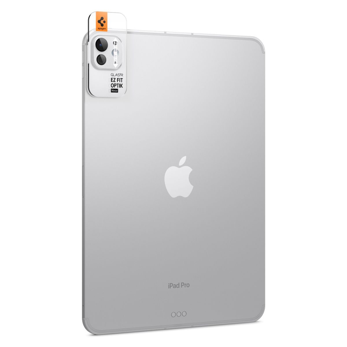 Tagakaamerate kaitseklaas EZ Fit Optik Metal, Apple iPad Pro 11" (2024) / iPad Pro 13" (2024), hõbedane, Spigen - Image 2