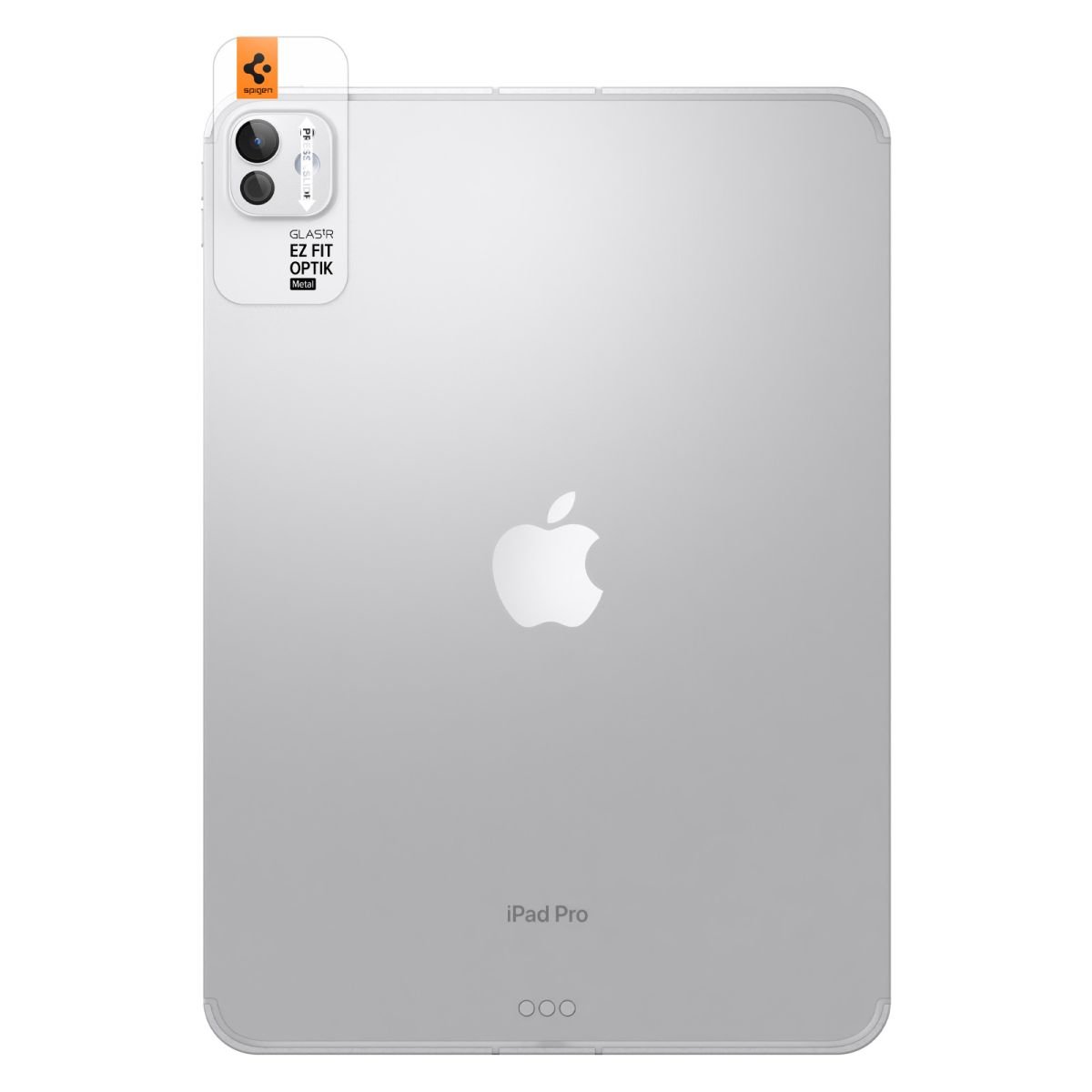 Tagakaamerate kaitseklaas EZ Fit Optik Metal, Apple iPad Pro 11" (2024) / iPad Pro 13" (2024), hõbedane, Spigen - Image 3