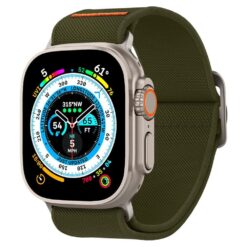 Kellarihm Lite Fit Ultra, Apple Watch Series 10 / 9 / 8 / 7 / 6 / 5 / 4 / SE (2024/2023/2022) / SE / Ultra / Ultra 2 (42 / 44 / 45 / 46 / 49 mm), militaarroheline, Spigen