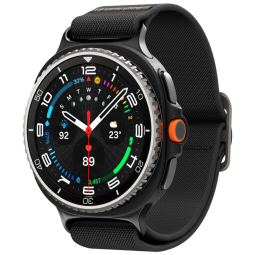 Kellarihm Lite Fit, Samsung Galaxy Watch8 / Watch8 Classic (40 / 44 / 46 mm), must, Spigen
