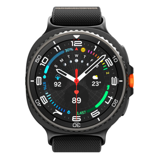 Kellarihm Lite Fit, Samsung Galaxy Watch8 / Watch8 Classic (40 / 44 / 46 mm), must, Spigen - Image 3