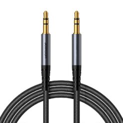 Audio adapter JOYROOM (SY-A08) 3,5mm to 3,5mm (p-p) 1,2m black