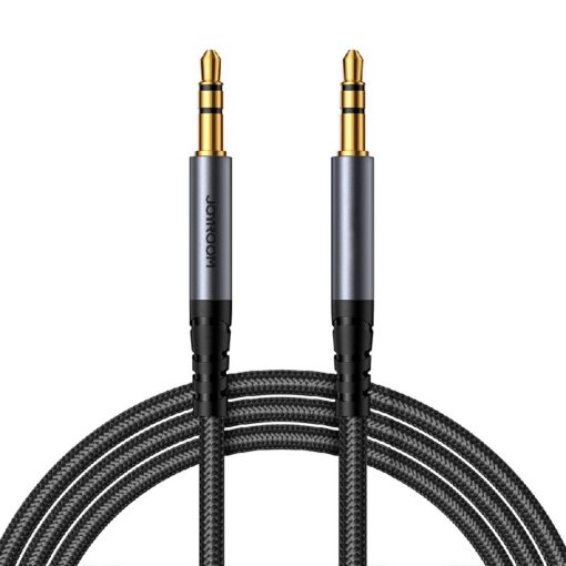 Audio adapter JOYROOM (SY-A08) 3,5mm to 3,5mm (p-p) 1,2m black