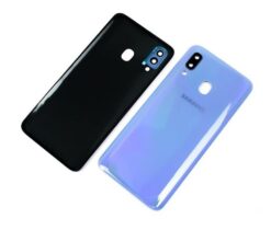 Back cover for Samsung A405 A40 2019 Blue original (used Grade B)