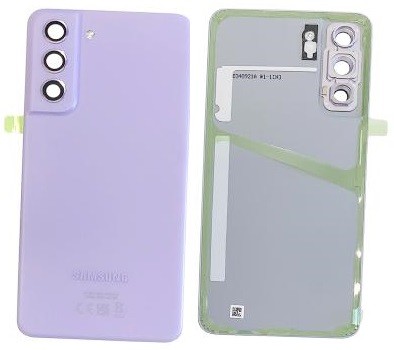 Back cover for Samsung G990 S21 FE 5G Lavender original (used Grade B)