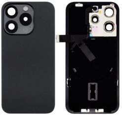 Battery cover iPhone 15 Pro Black Titanium with NFC original (Pairable) (used Grade A)