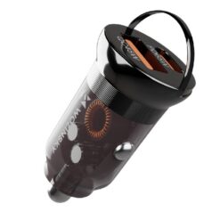 Car charger Wozinsky (WCGWCW) (1xUSB 1xUSB-C) 65W black