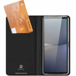 Kaitseümbris kaanega Skin Pro, Sony Xperia 10 VI, must, Dux Ducis