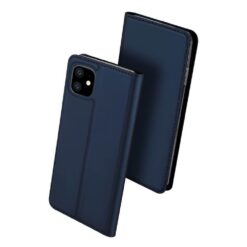 Kaitseümbris kaanega Skin Pro, Apple iPhone 11, tumesinine, Dux Ducis