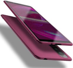 Kaitseümbris Sony Xperia 5 III, bordoopunane