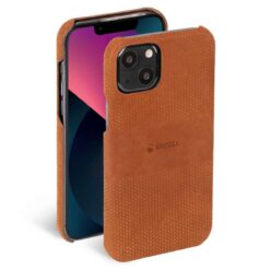Kaitseümbris Leather Cover, Apple iPhone 13 mini, naturaalsest nahast, konjakipruun, Krusell