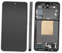 LCD screen Samsung S921 S24 with touch screen and frame Marble Grey original (used Grade B)