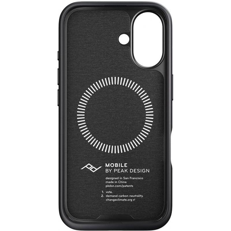 Kaitseümbris Everyday Case, Apple iPhone 16, tumehall, MagSafe, riidest tagaküljega, Peak Design - Image 5