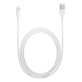 USB-kaabel iPhone Lightning otsikuga, 2m, valge, Apple