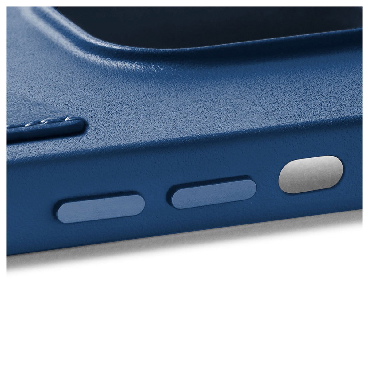 Kaitseümbris kaarditaskuga Apple iPhone 14 Pro Max, sinine, MagSafe, naturaalsest nahast, Mujjo - Image 4