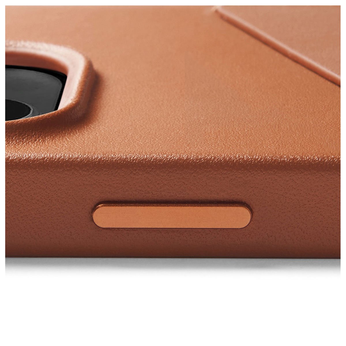 Kaitseümbris kaarditaskuga Apple iPhone 14 Pro Max, helepruun, MagSafe, naturaalsest nahast, Mujjo - Image 7