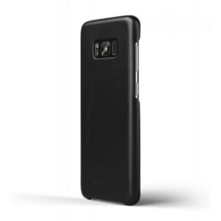 Kaitseümbris Samsung Galaxy S8+, naturaalsest nahast, must, Mujjo